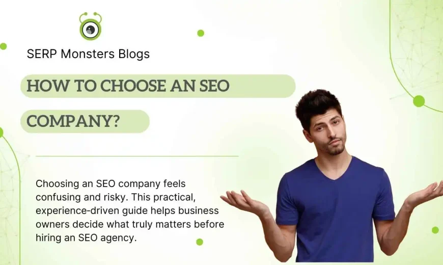 How to Choose an SEO Company