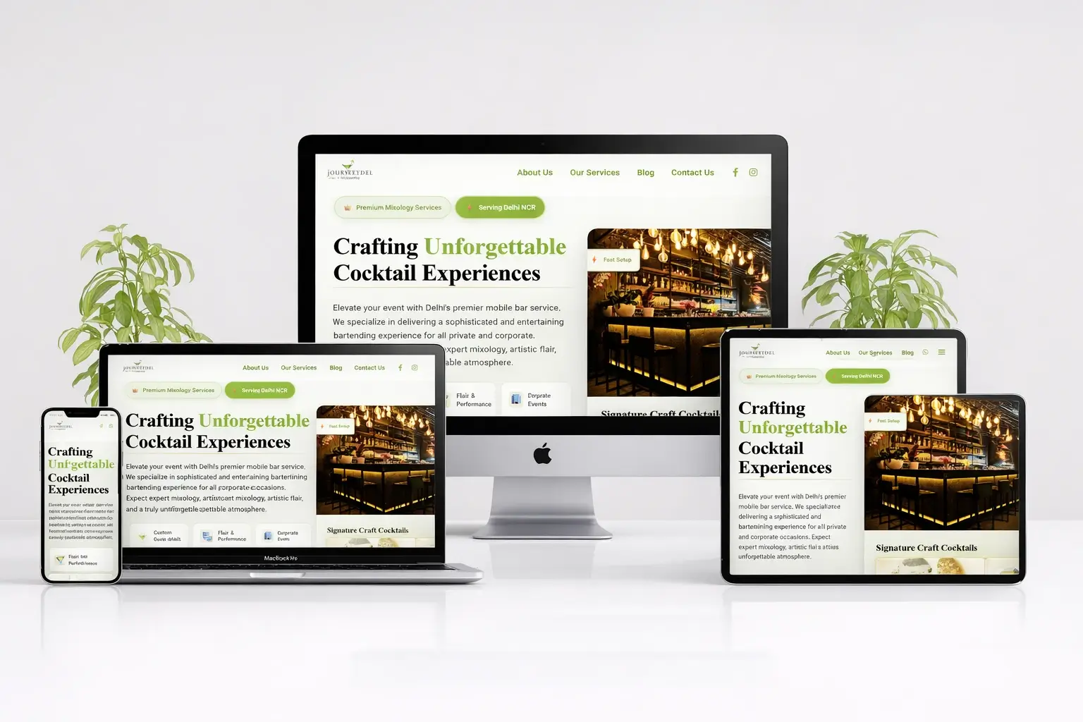 SERP Monsters Website Design